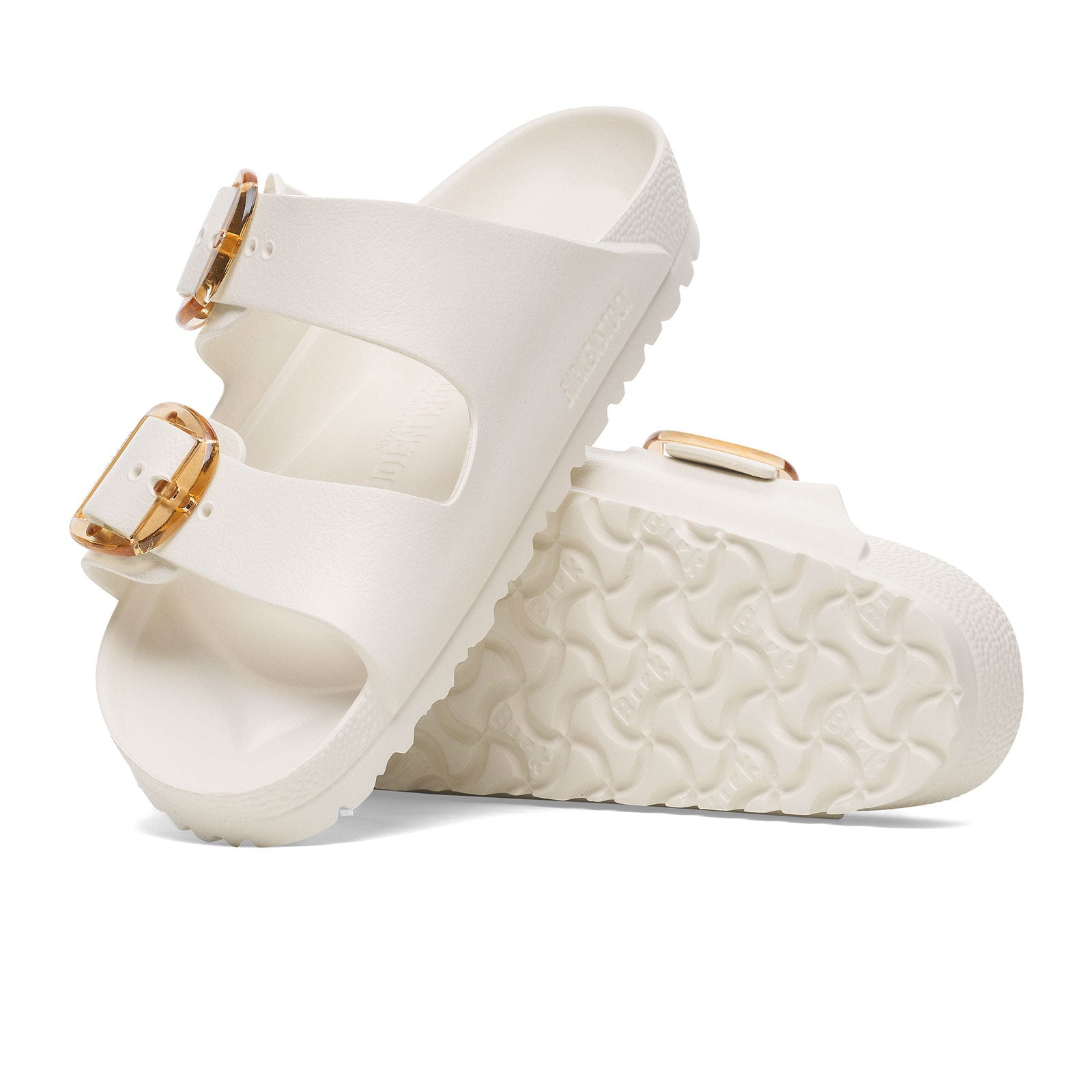 Birkenstock Arizona Big Buckle EVA Slide Sandal (Women) - Eggshell