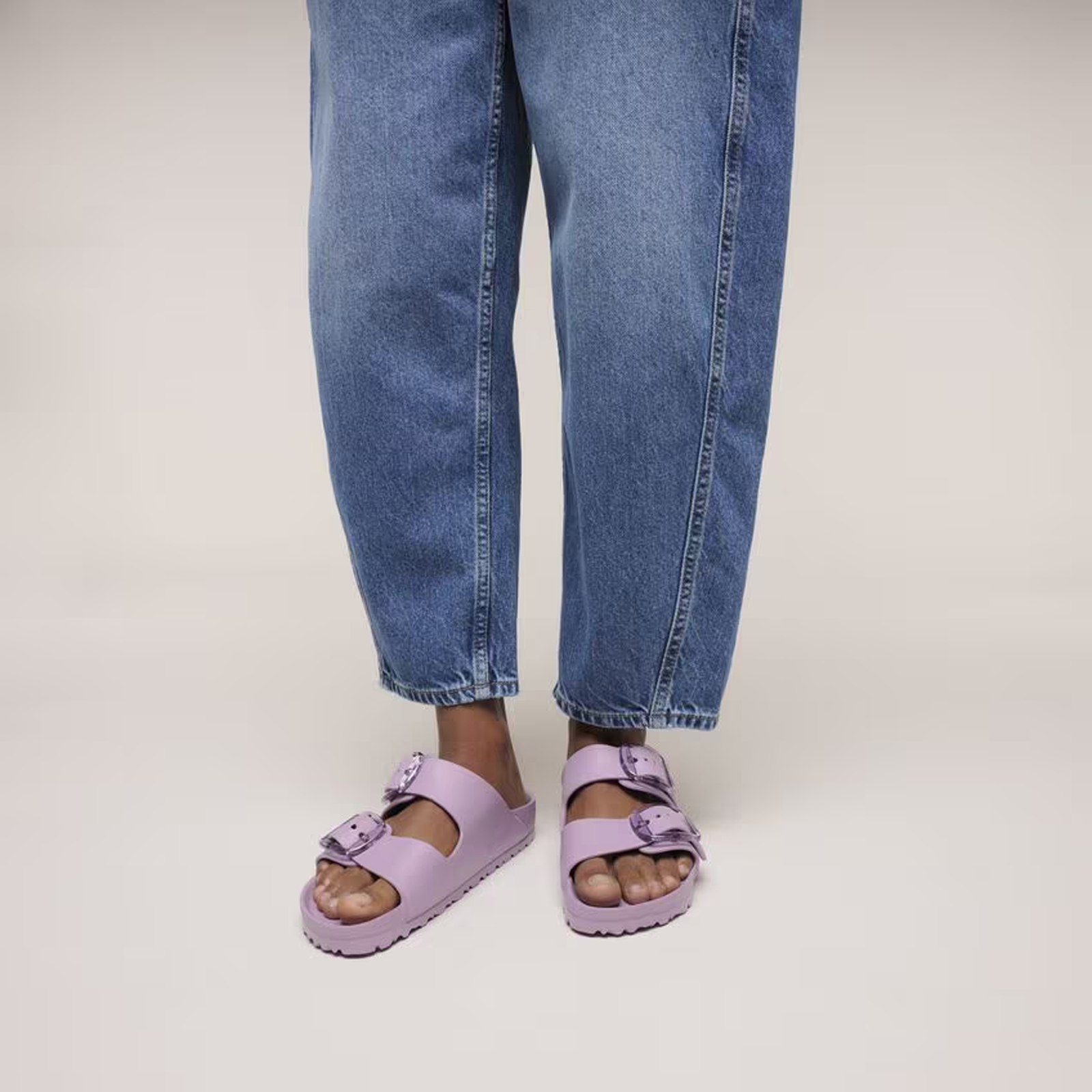 Birkenstock Arizona Big Buckle EVA Slide Sandal (Women) - Mauve