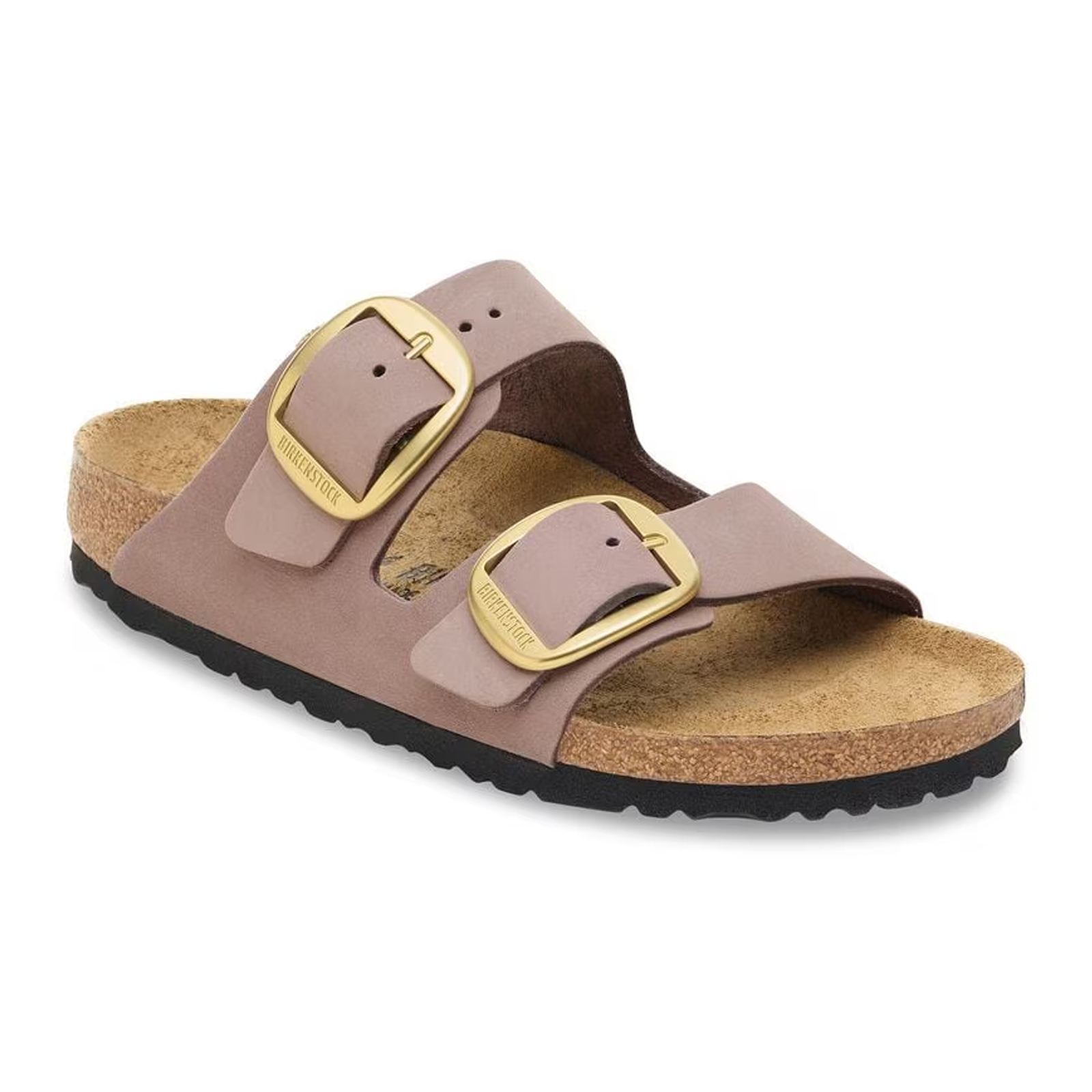 Birkenstock Arizona Big Buckle Slide Sandal (Women) - Faded Purple Nubuck